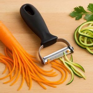 10 Julienne Peeler for Making Vegetable Noodles and Garnishes